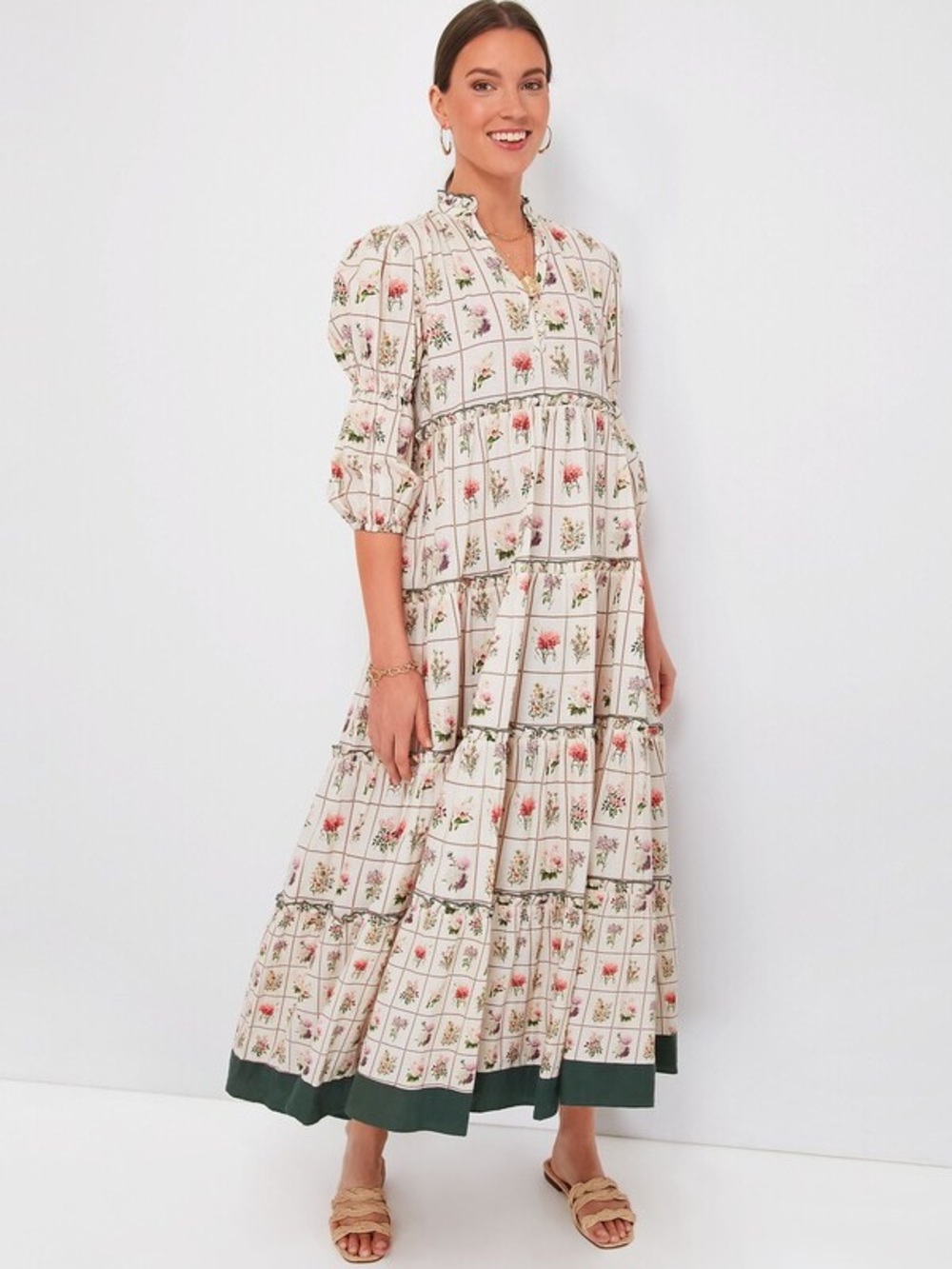 Anna Cate Tuckernuck Exclusive Vintage Stamp Emily Maxi Dress